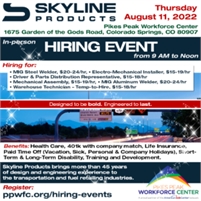 Skyline Products – In-person Hiring Event